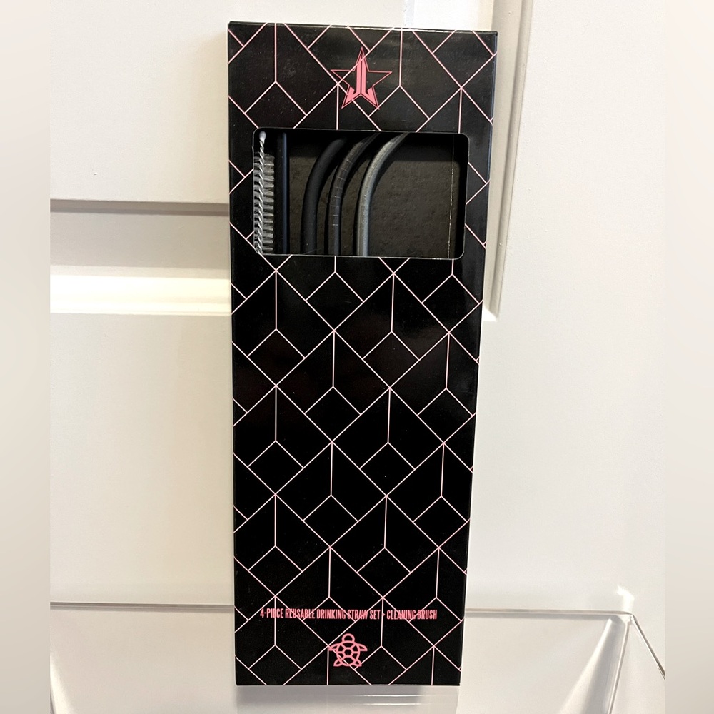 Jeffree Star stainless steel straws